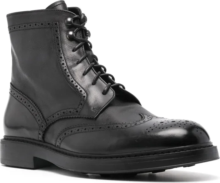 Perforated-Design Boots - Image 2