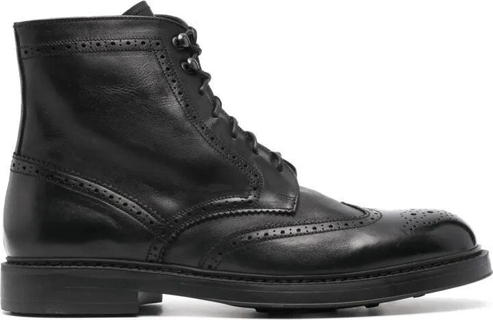 Perforated-Design Boots