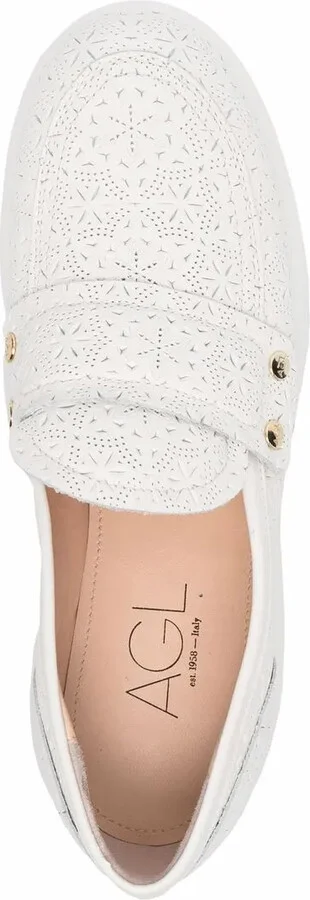 Perforated-Design Platform Loafers - Image 4