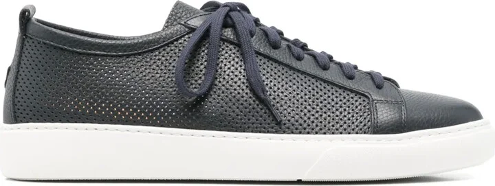 Perforated-Design Sneakers