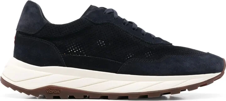 Perforated-Design Sneakers
