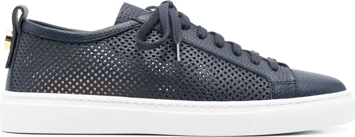 Perforated-Design Sneakers