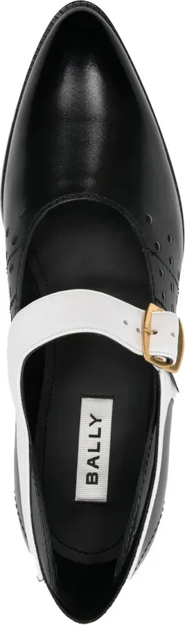 Perforated-Detail Ballet Flats - Image 4