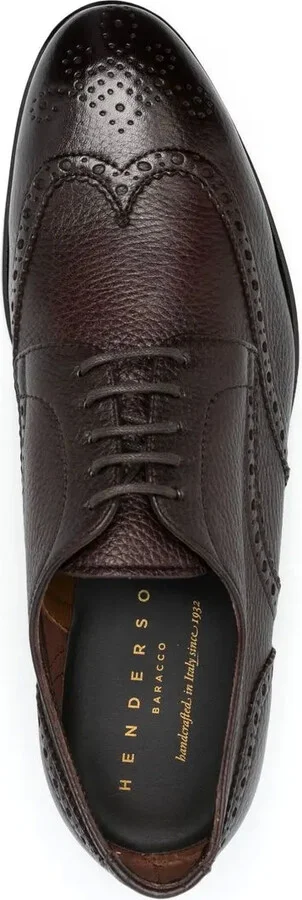 Perforated-Detail Brogue Shoes - Image 4