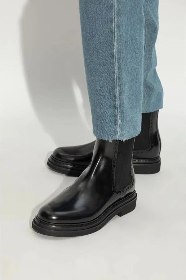 perforated-detail Chelsea boots - Image 2