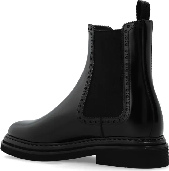 perforated-detail Chelsea boots - Image 5