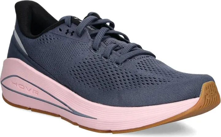 Perforated-Detail Lace-Up Sneakers - Image 2