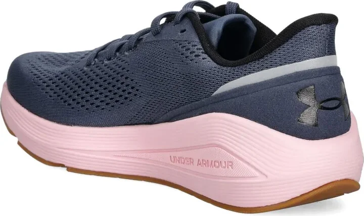 Perforated-Detail Lace-Up Sneakers - Image 3
