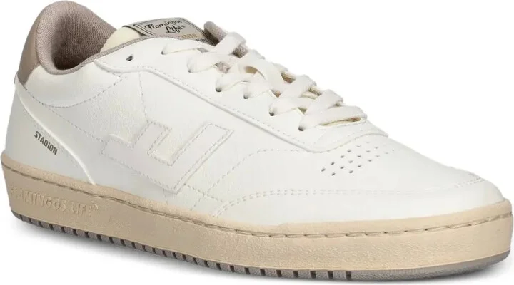 Perforated-Detail Leather Sneakers - Image 2