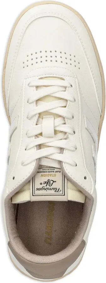 Perforated-Detail Leather Sneakers - Image 3