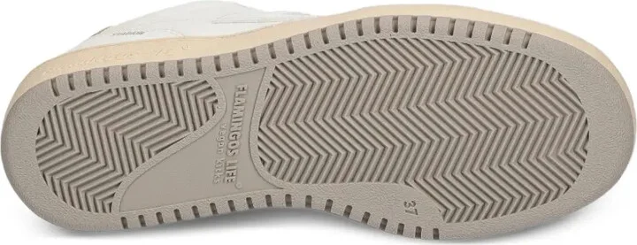 Perforated-Detail Leather Sneakers - Image 4