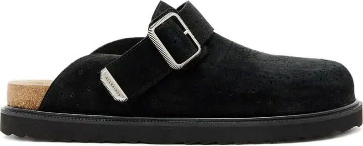 Perforated-Detail Mules