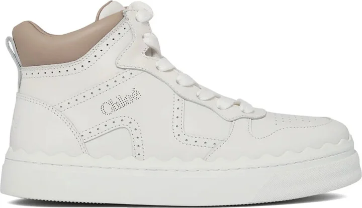 Perforated-Detail Sneakers