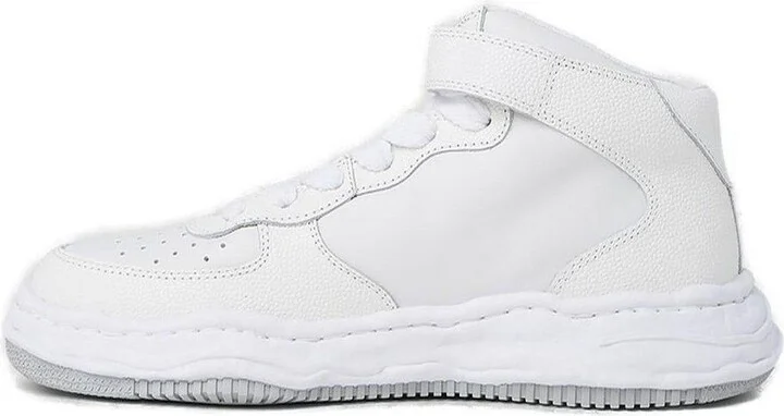 Perforated Detailed High Top Sneakers - Image 2