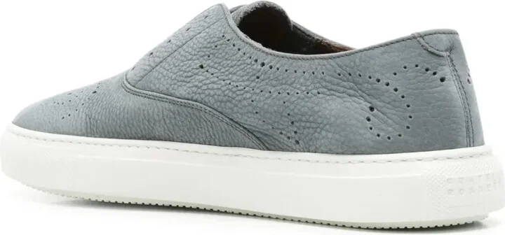Perforated-Detailed Sneakers - Image 3