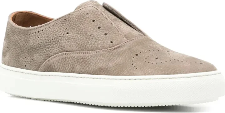 Perforated-Detailed Sneakers - Image 2