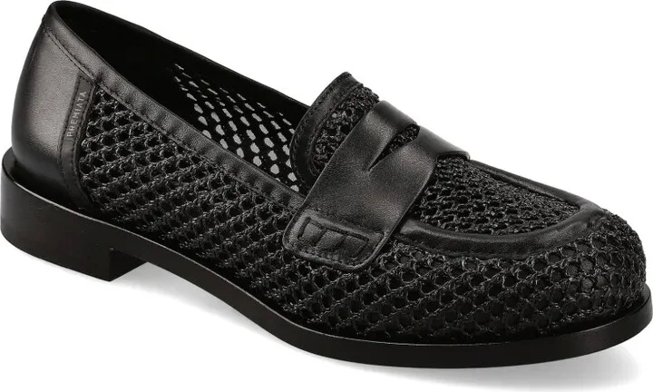 Perforated-Detailing Loafers - Image 2