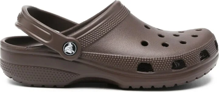 Perforated Heel-Strap Clogs