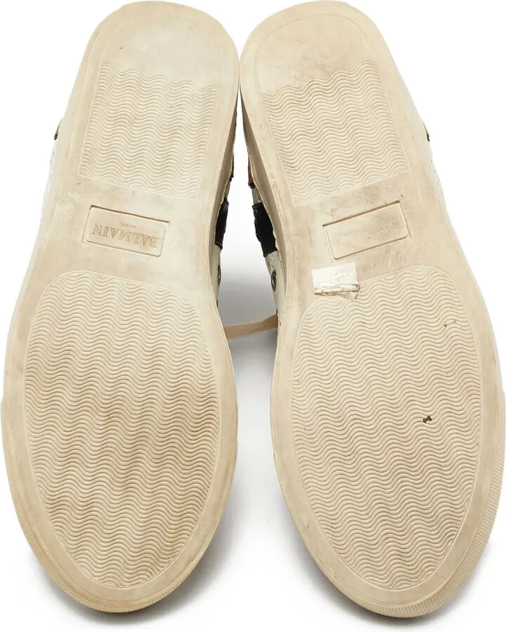 Perforated High-Top Sneakers - Image 5
