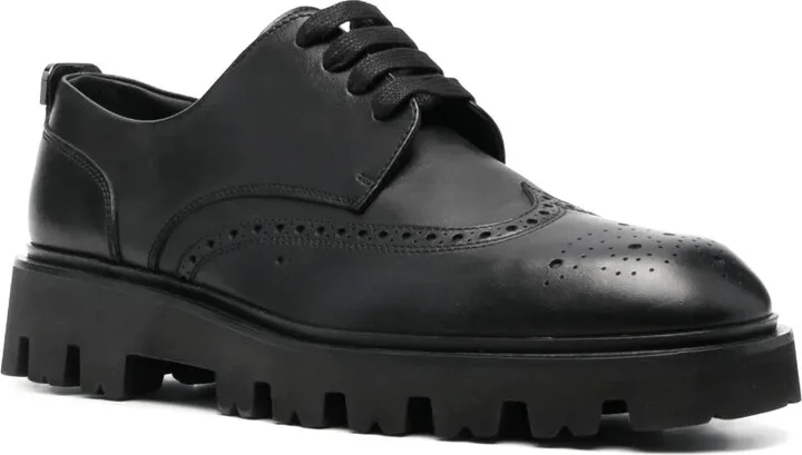 Perforated Leather Brogues - Image 2