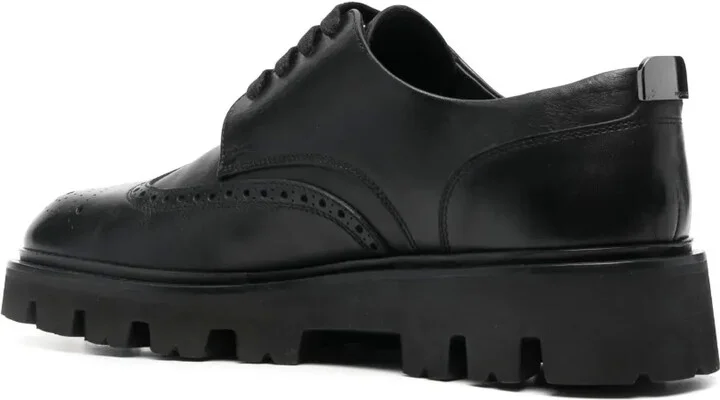 Perforated Leather Brogues - Image 3