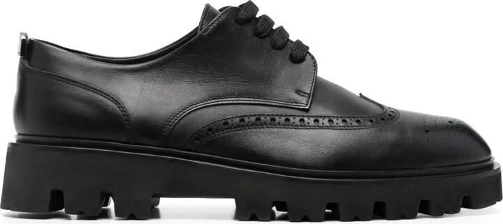 Perforated Leather Brogues