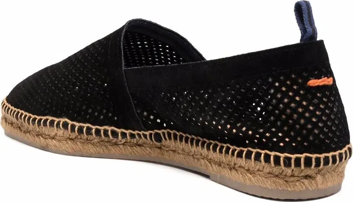 Perforated Leather Espadrilles - Image 3