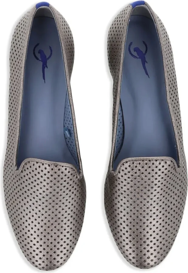 Perforated Leather Loafers - Image 4