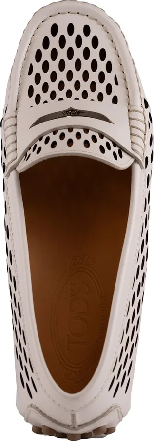 Perforated Leather Loafers - Image 3