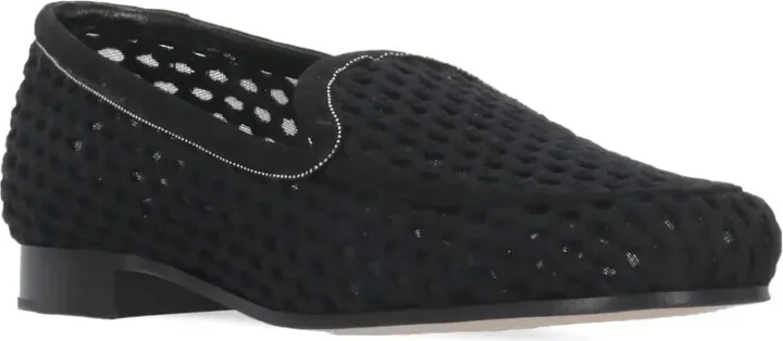 Perforated Leather Loafers - Image 2