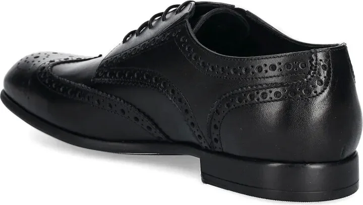 perforated leather Oxford shoes - Image 2