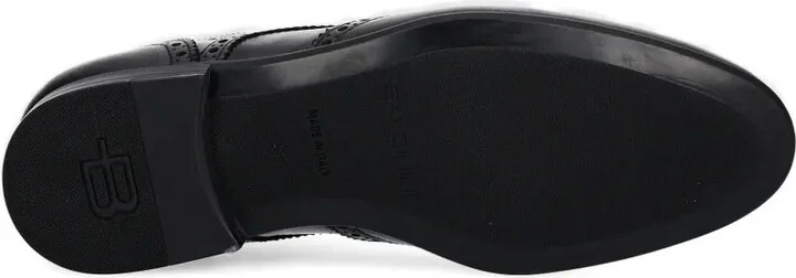 perforated leather Oxford shoes - Image 4