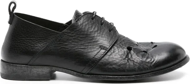 perforated leather Oxford shoes