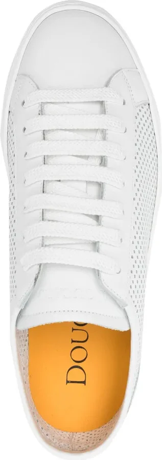 Perforated Leather Sneakers - Image 4