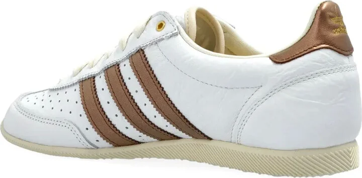 Perforated Leather Sneakers - Image 3
