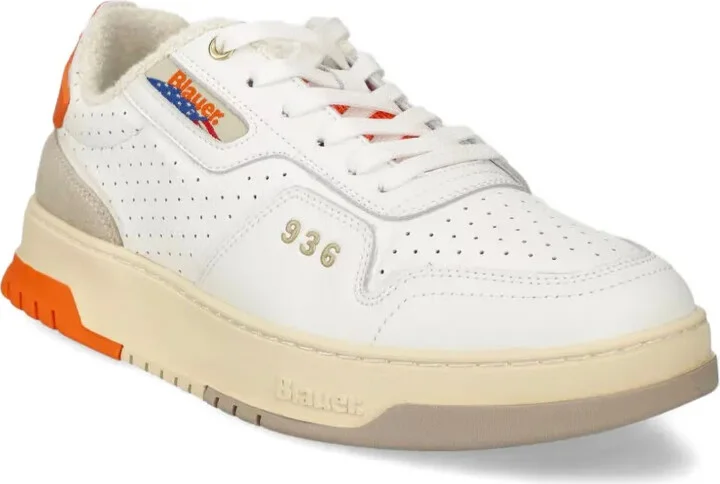 Perforated Leather Sneakers - Image 2