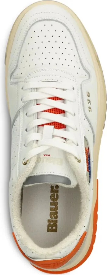 Perforated Leather Sneakers - Image 4