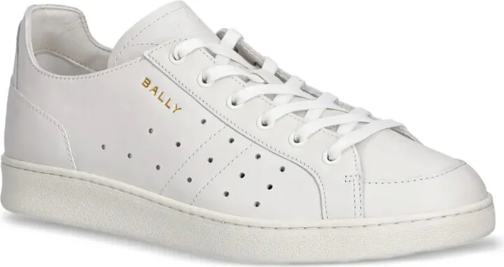 Perforated Leather Sneakers - Image 2