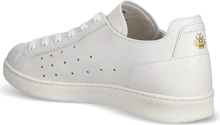 Perforated Leather Sneakers - Image 3
