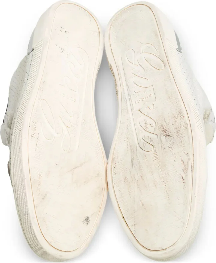 Perforated Leather Sneakers - Image 5
