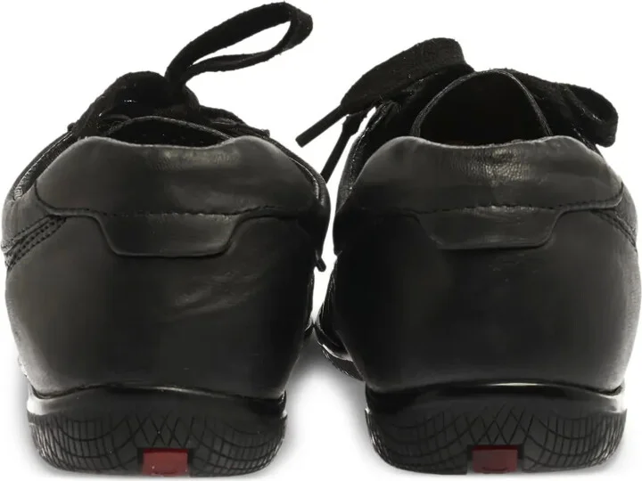 Perforated Leather Sneakers - Image 3