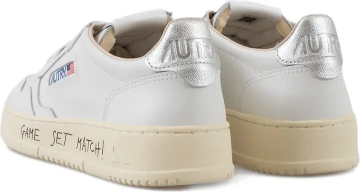 Perforated Leather Sneakers - Image 4