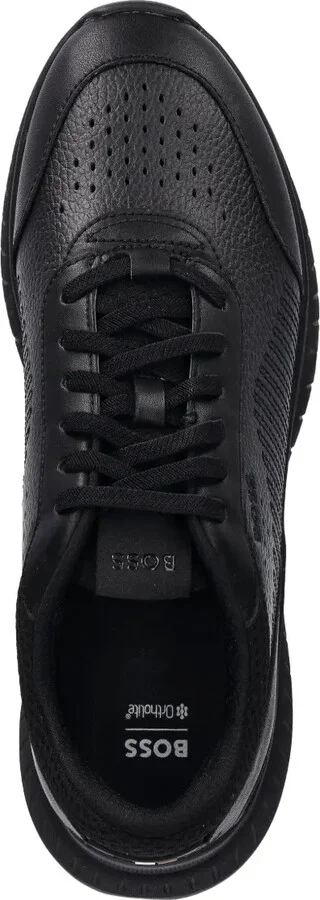 Perforated Leather Sneakers - Image 3