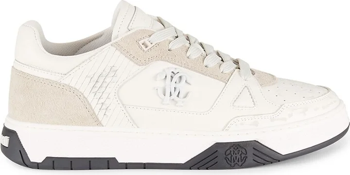 Perforated Leather Sneakers