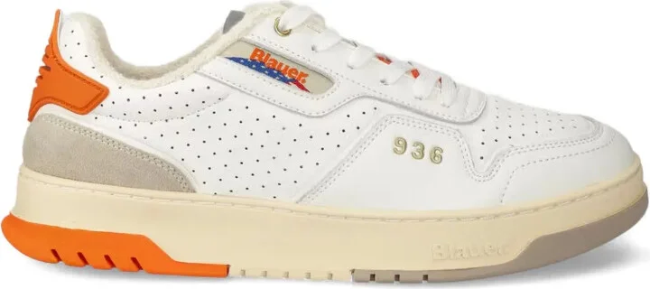 Perforated Leather Sneakers