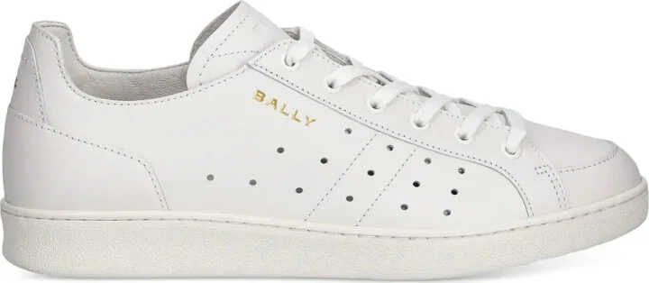 Perforated Leather Sneakers
