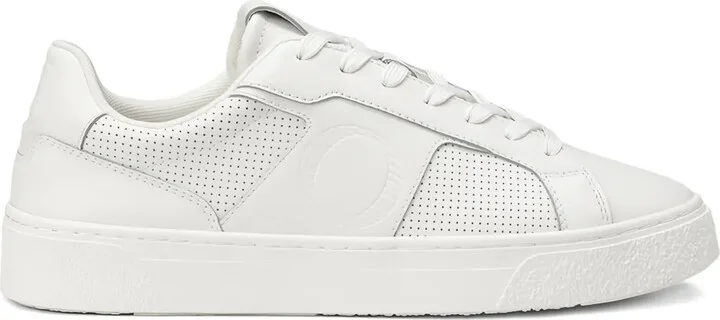 Perforated Leather Sneakers