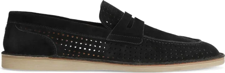 Perforated Loafers