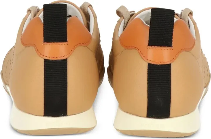Perforated Logo-Detail Sneakers - Image 3