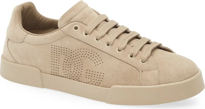 Perforated Logo Low Top Sneaker